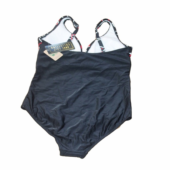 NWT Anne Cole Collection Geo Print Swimsuit - Picture 3 of 7